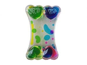 Double Heart Liquid Motion Timer