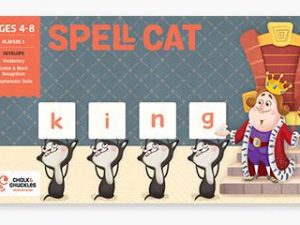 Chalk and Chuckles - Spell Cat Spelling Game