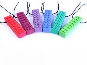 ARK Therapeutic -  Brick Stick Textured Chew Necklace