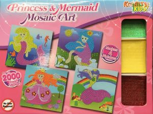 Craft Kit - Princess and Mermaid Mosaics