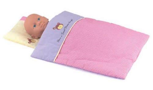 Dolls World by Peterkin - Dolls Quilt and Pillow for Dolls up to 46cm