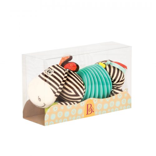 B.toys by Battat - Soft Accordion Zebra