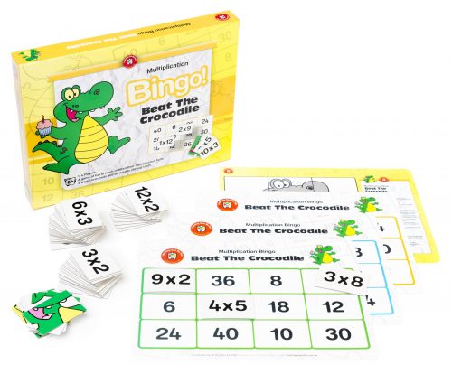 Ed Vantage - Beat The Crocodile Multiplication Bingo