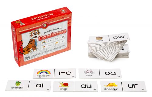 Learning Can Be Fun - Double Sounds Dominoes Game