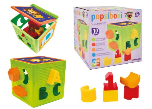 Play and Learn -Popsiboxi Shape Sorter