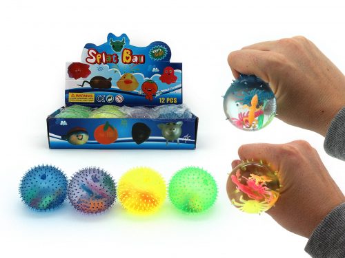 Squeezy Water Ball with Insects Inside -Pack of 3