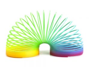 Rainbow Slinky (Magic Spring) - Pack of 3
