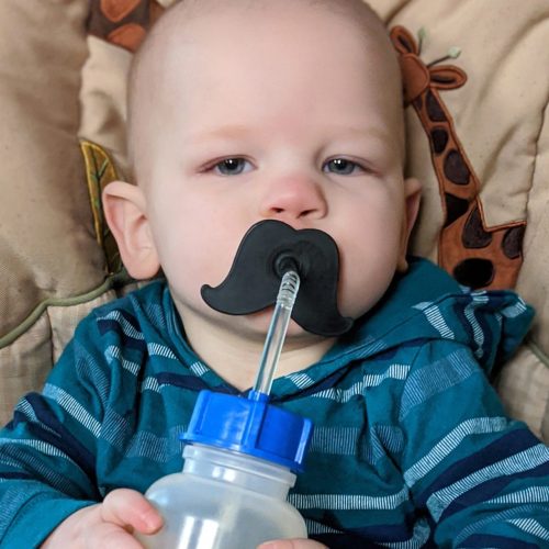 Ark Therapeutic - Mustache Straw Topper