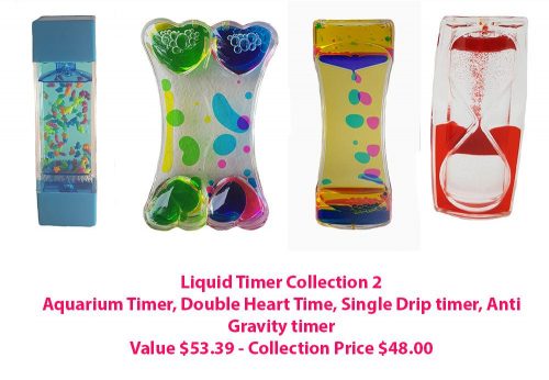 Sensory Sensations Liquid Timer - Collection 2
