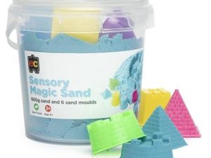 Ed-Vantage Sensory Cotton Sand with Moulds- 600g Tub