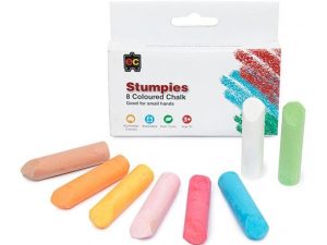 Educational Colours - Stumpies Chalk Pack of 8