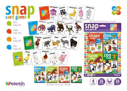 Play and Learn - Snap Cards