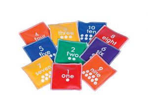 Number Bean Bag Set