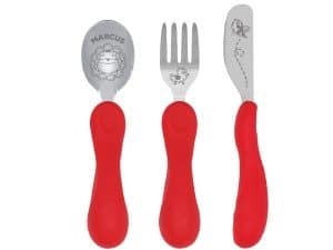 Easy Grip 3 piece Cutlery – 4 colours