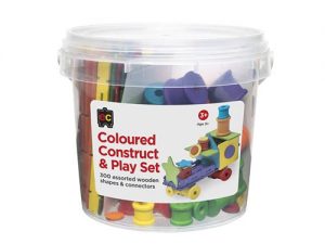 Coloured Construct and Play Set