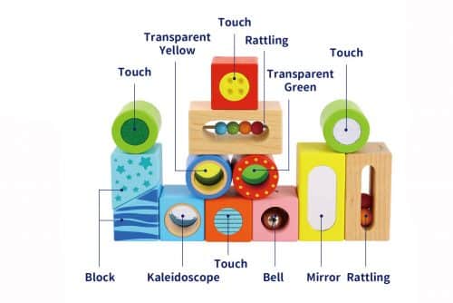Multi Function Blocks with Texture and Sound