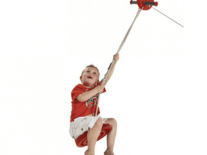 Zip Line with Disc Swing