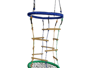 Climbing Nest Swing with Rope Ladder