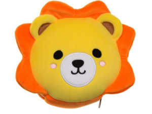Lion Travel Pillow & Eye Mask