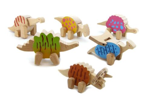 Wooden Flexi Dinosaur