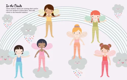 Sticker Dress Up Book - Fairies - Image 2