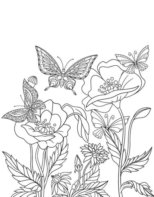 Mindful Poster Art - Beautiful Butterflies - Image 3