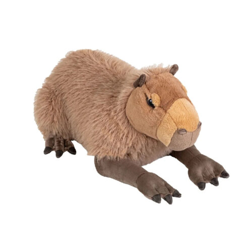 A 76cm jumbo weighted plush toy – Clarence the 5kg capybara, designed for comfort, relaxation, and sensory support. Soft, huggable, and perfect for anxiety relief, co-sleeping, or stress reduction.